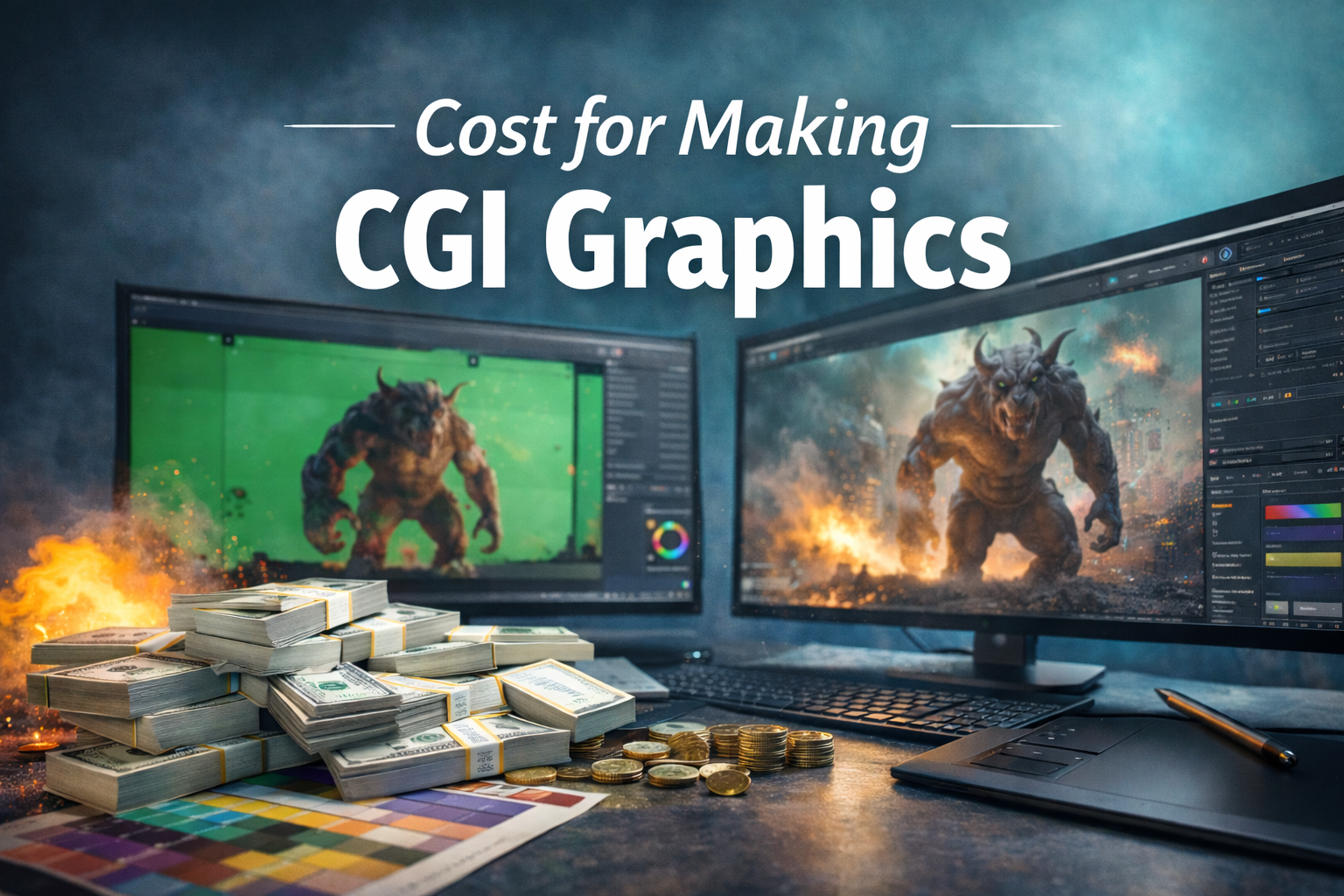 Cost for making CGI graphics
