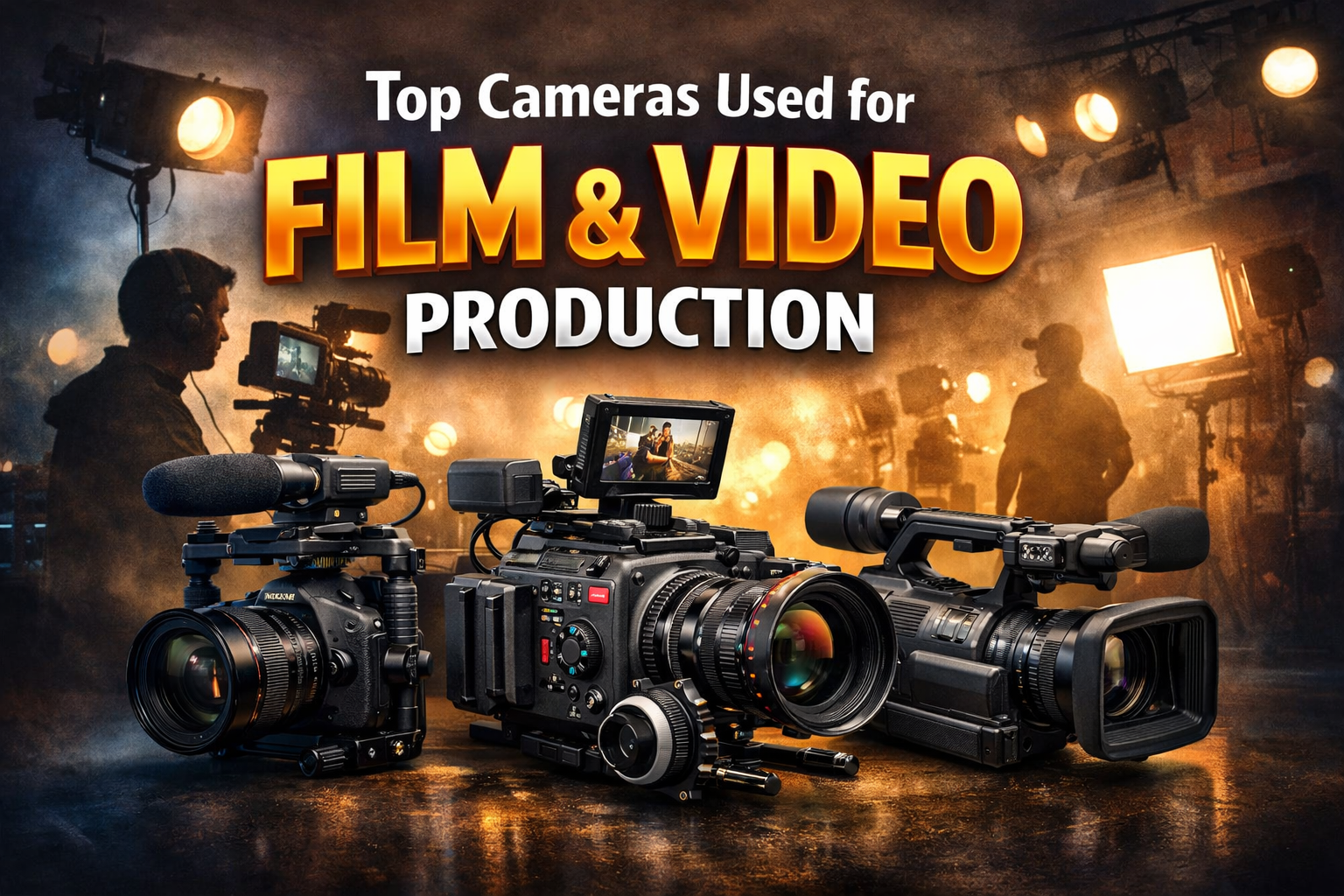 Top Cameras Used for Film & Video Production
