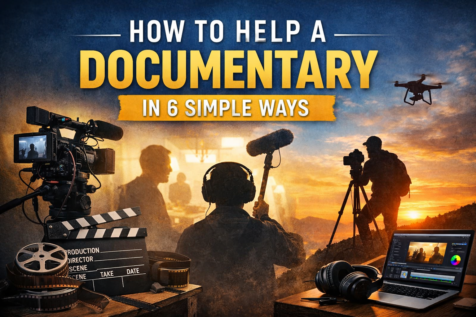 How to Help a Documentary in 6 Simple Ways | Complete Guide