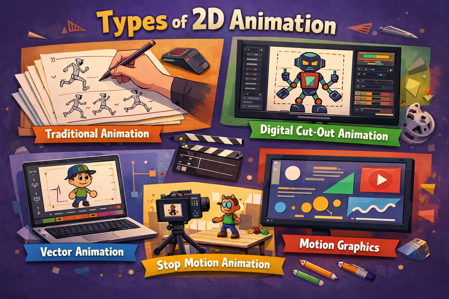 Types of 2D Animation