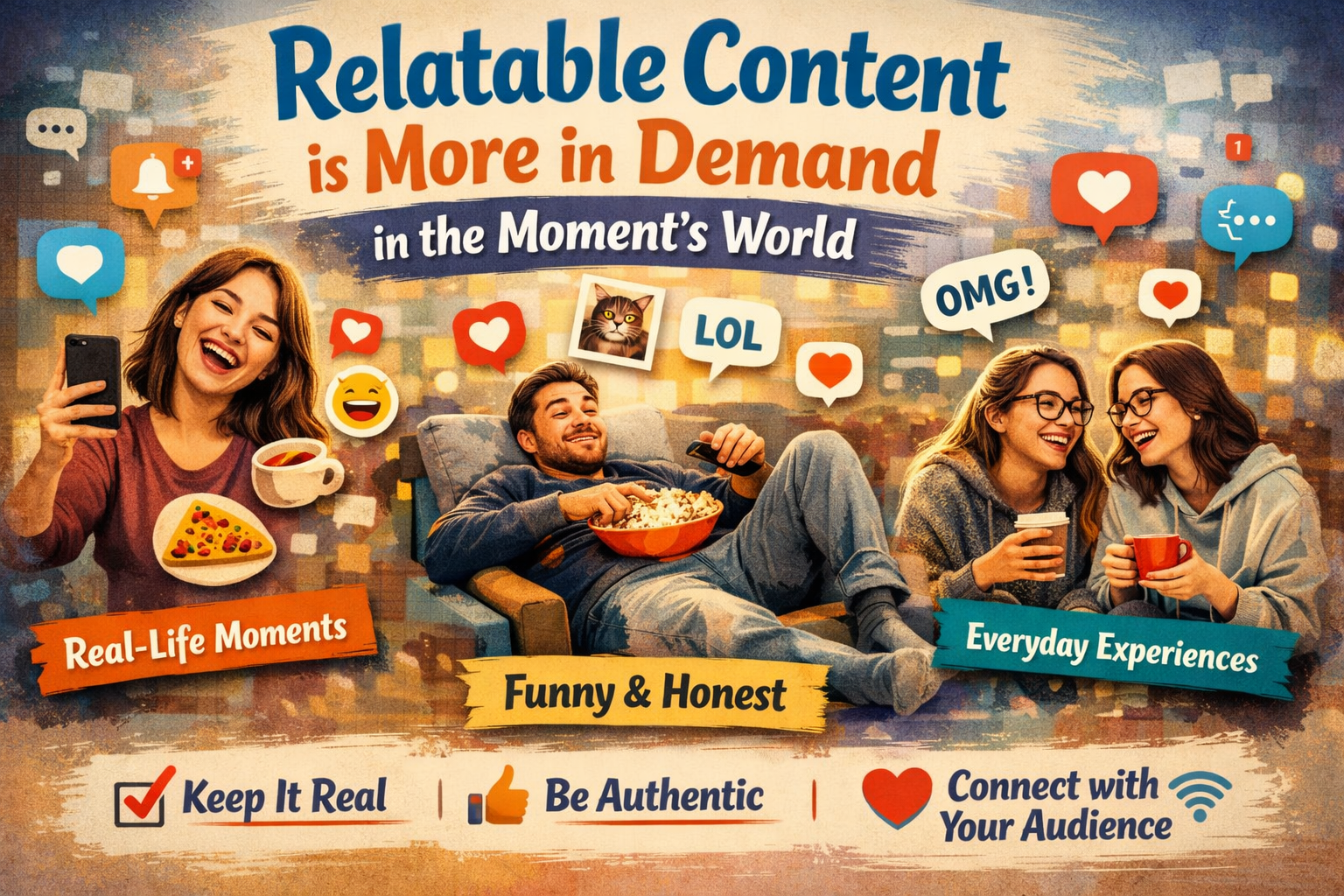 Relatable Content is More in Demand in the Moment’s World