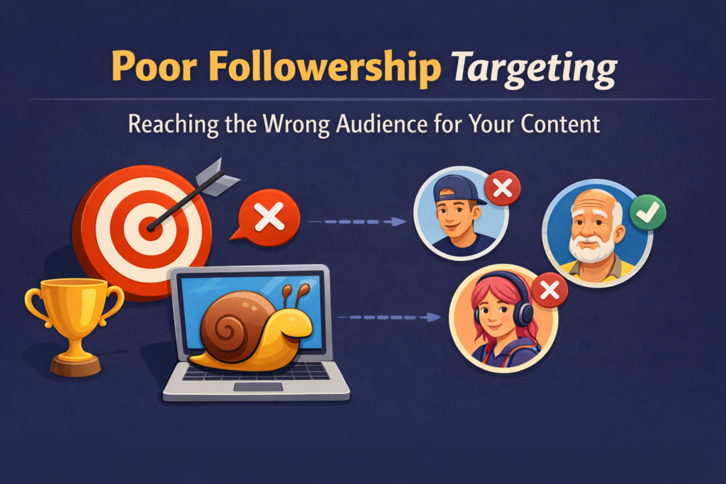 Poor followership Targeting 