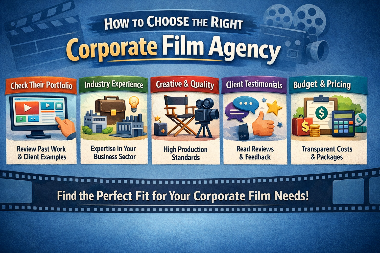 How to Choose the Right Corporate Film Agency| Complete Guide