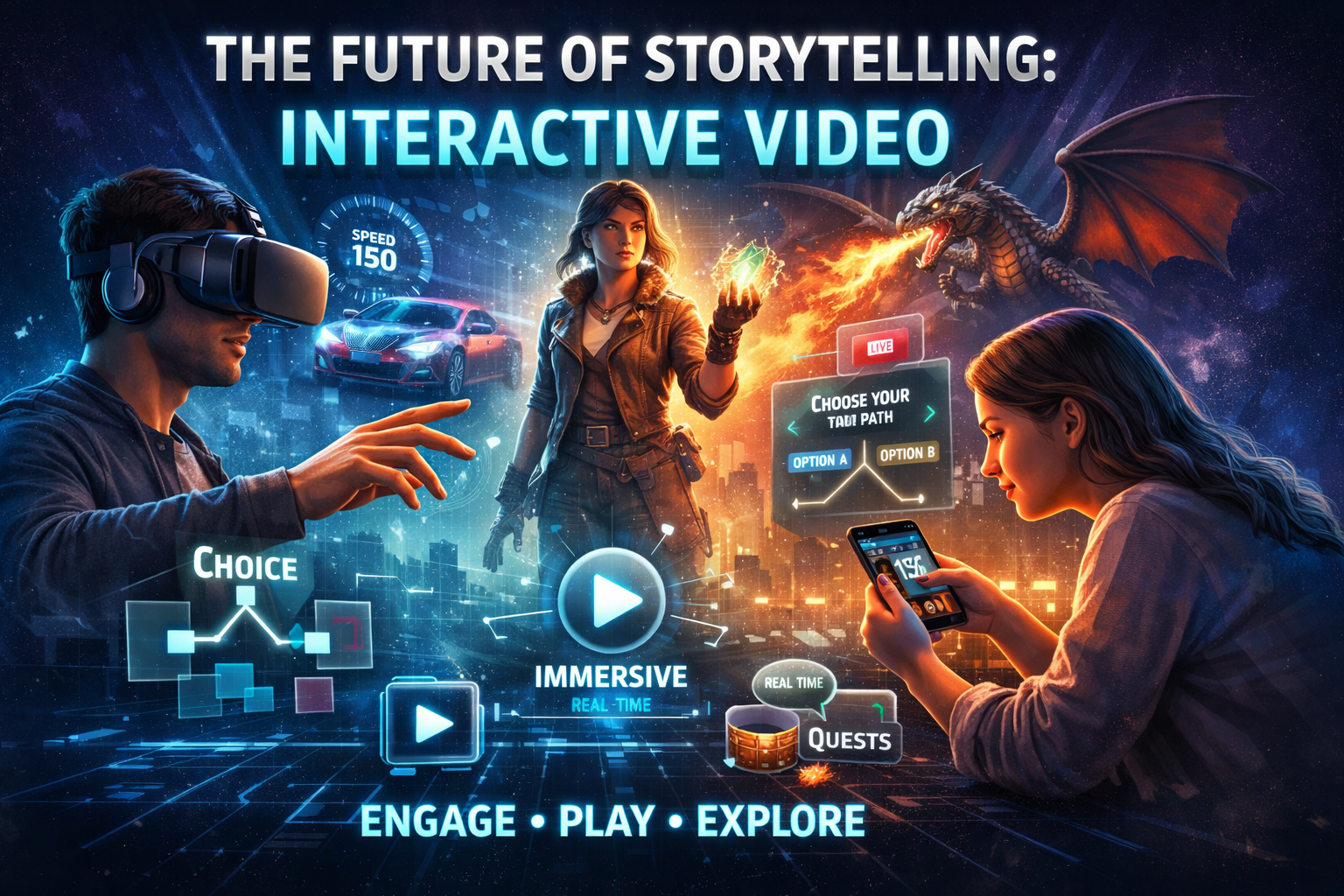The Future of Storytelling: Interactive video product