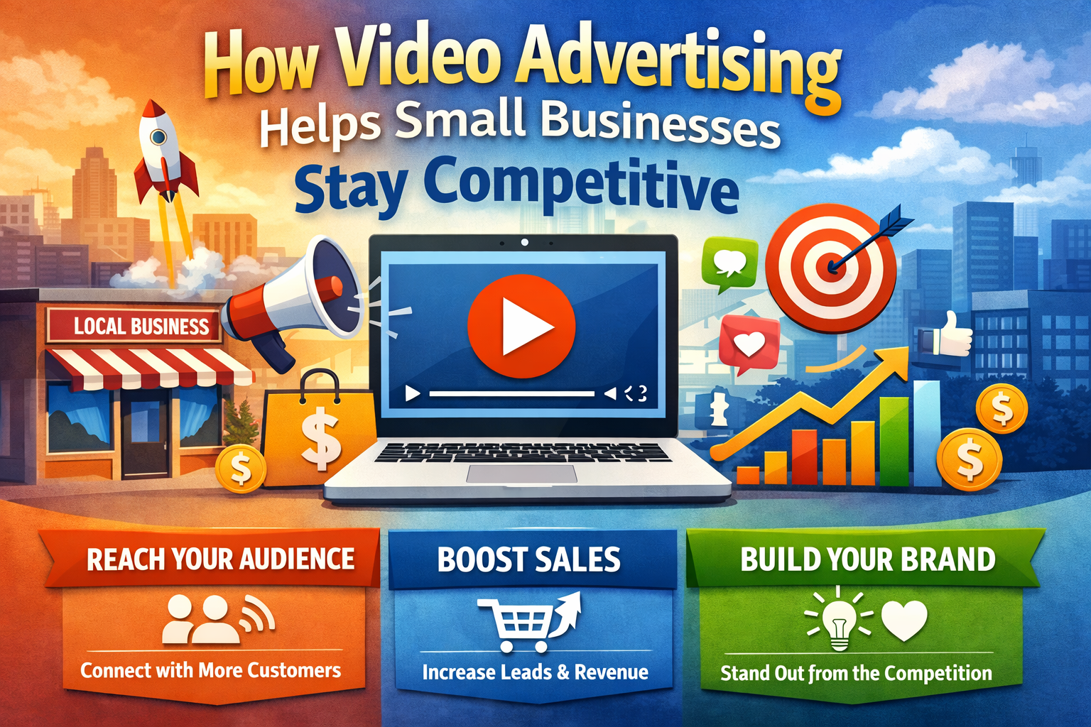 How Video Advertising Helps Small Businesses Stay Competitive