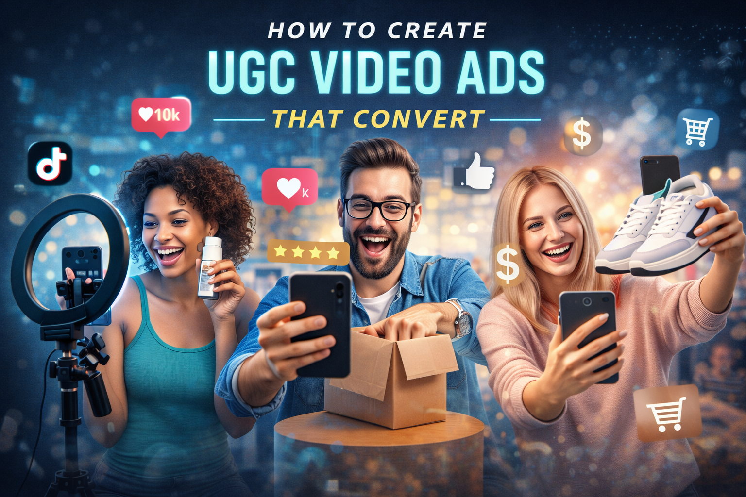 How to create UGC videos Ads That Convert : A Complete companion