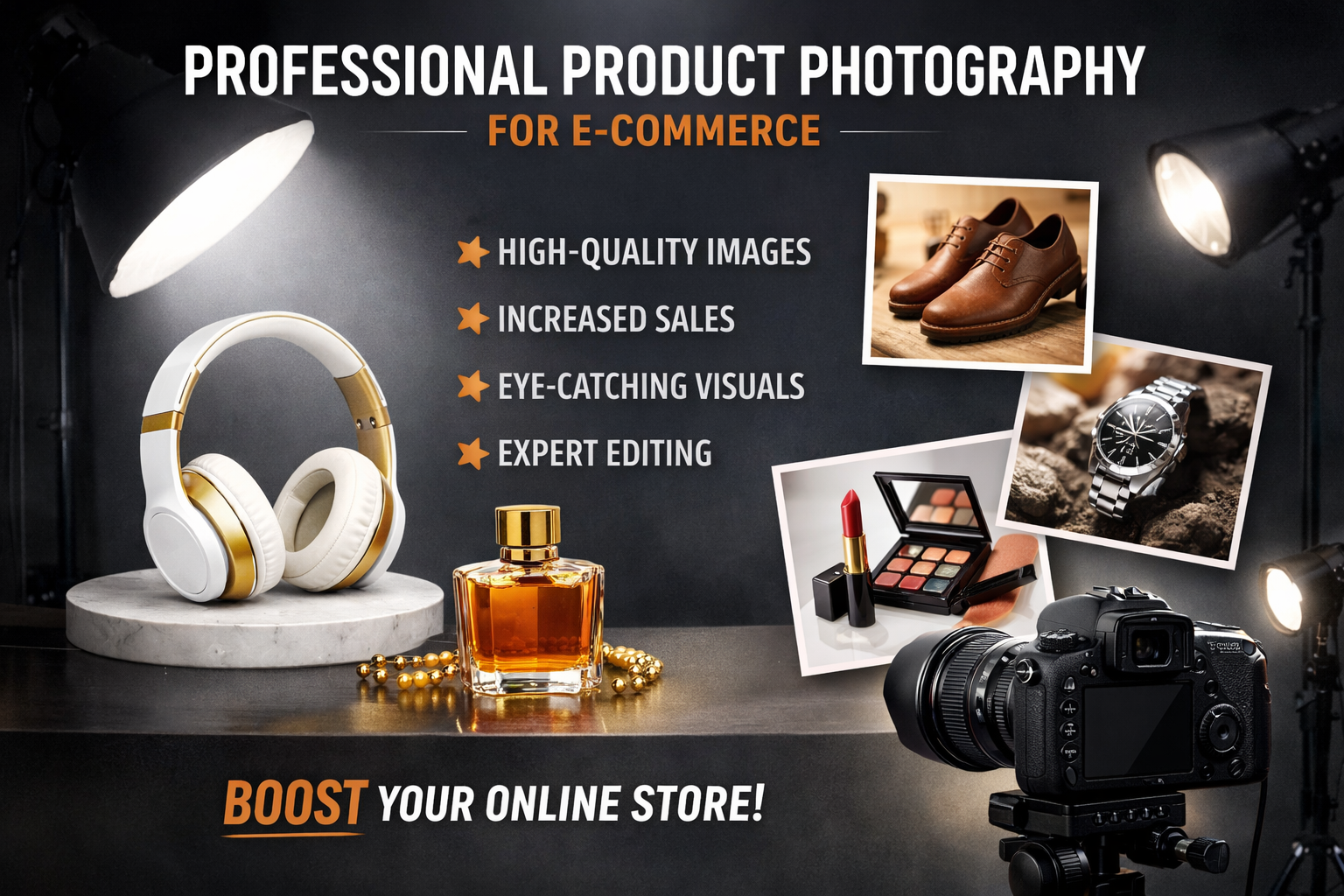Professional Product Photography services for E-commerce
