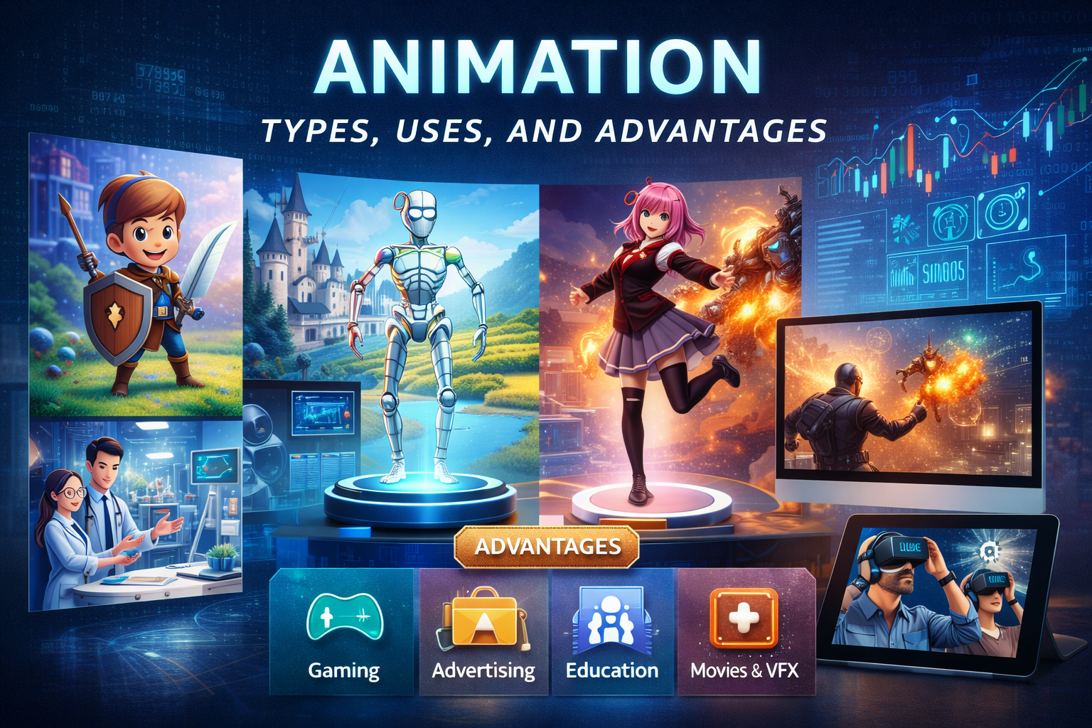 Animation : Types, Uses, and Advantages