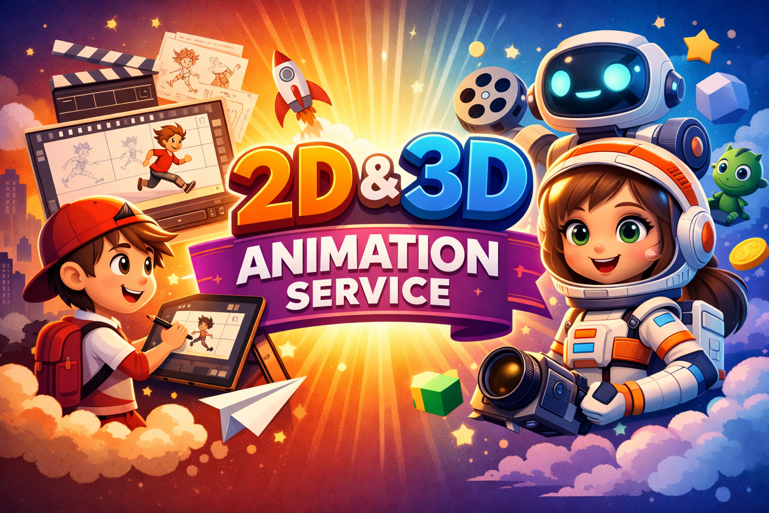 2D & 3D Animation Service