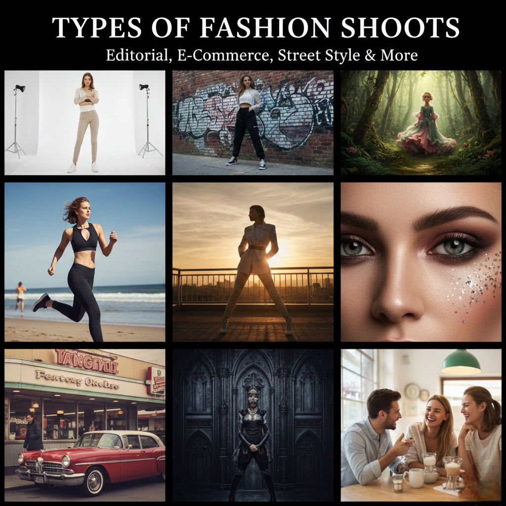 Types of Fashion Shoots