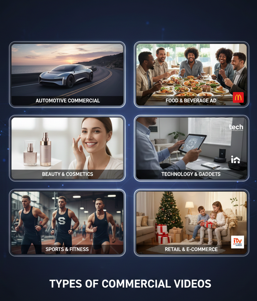 Types of Commercial Videos 
