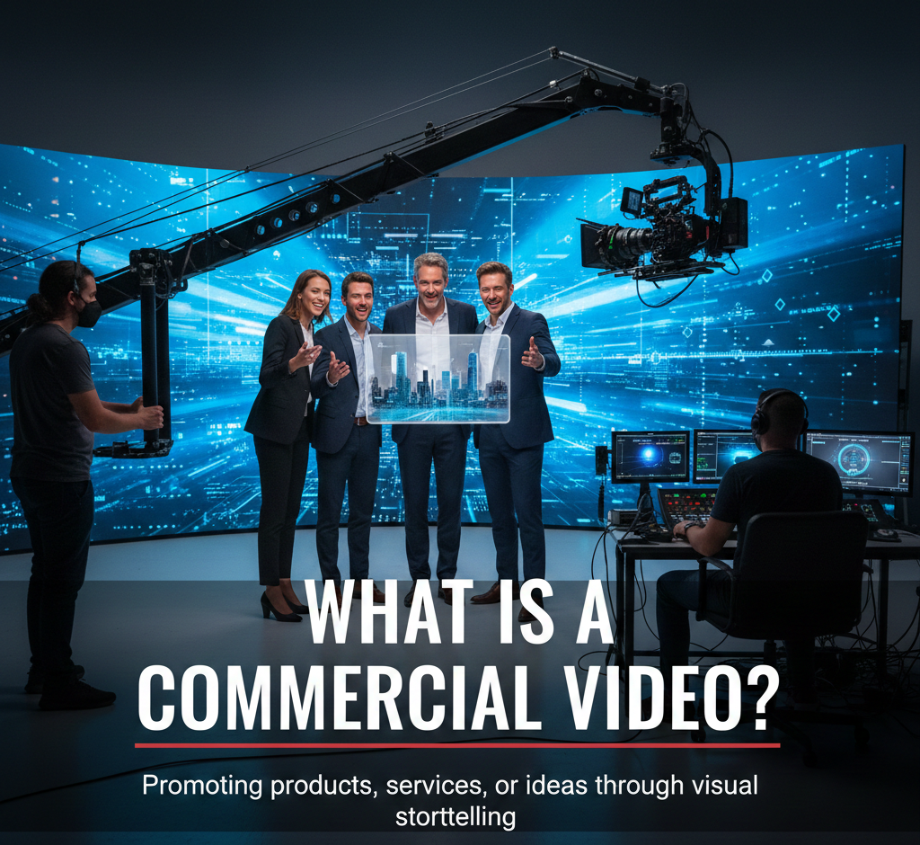 What is a commercial video? 