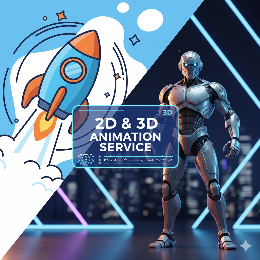  2D & 3D Animation Service
