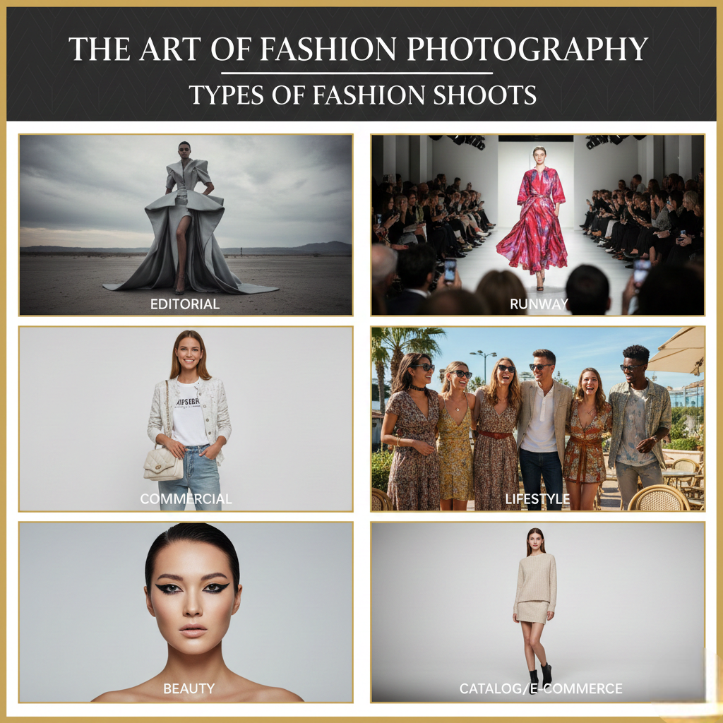 Types of Fashion Shoots