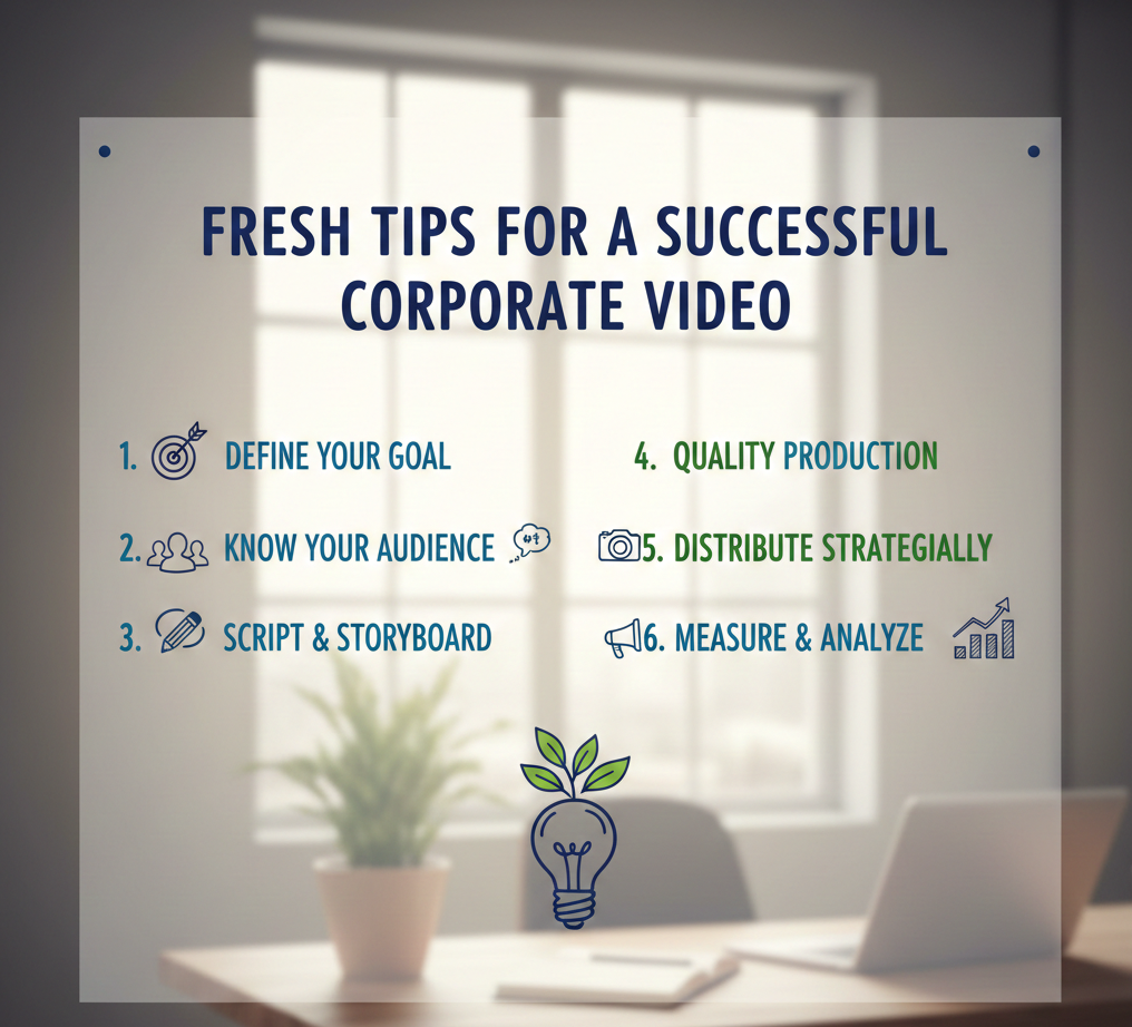 Fresh Tips for a Successful Corporate Video
