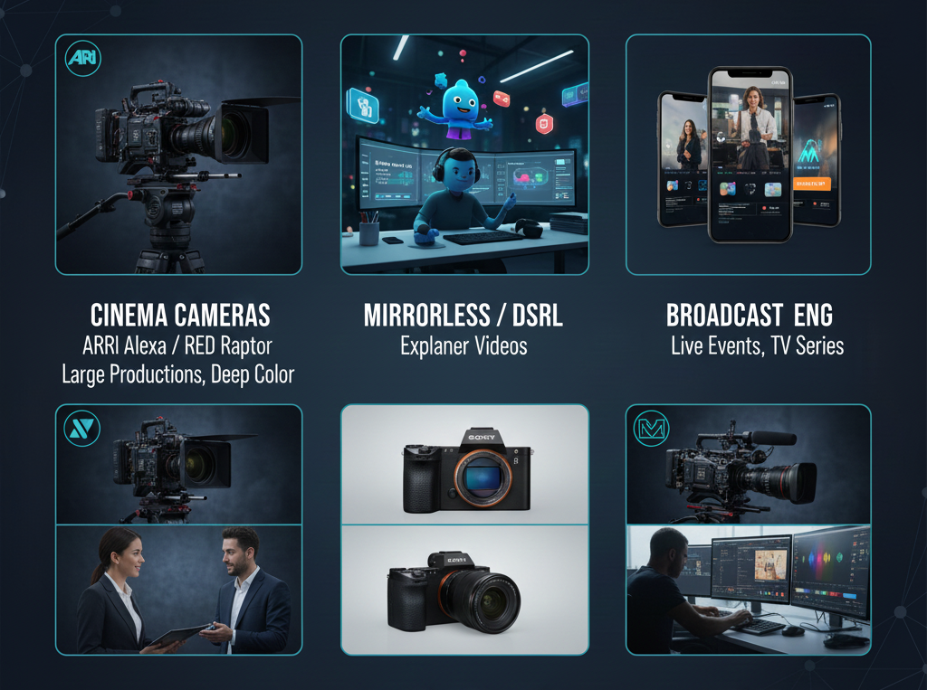 Cameras Used for Film & Video Production