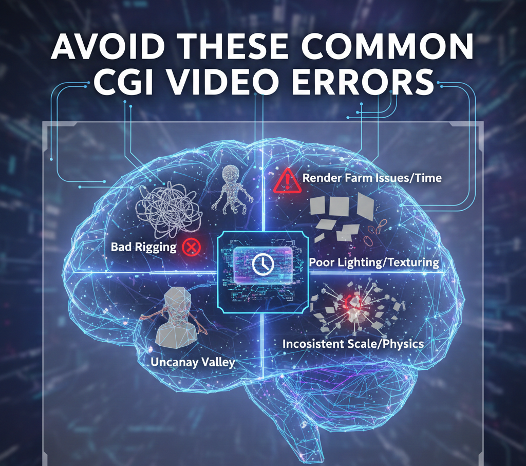 Avoid these common errors when creating your CGI video