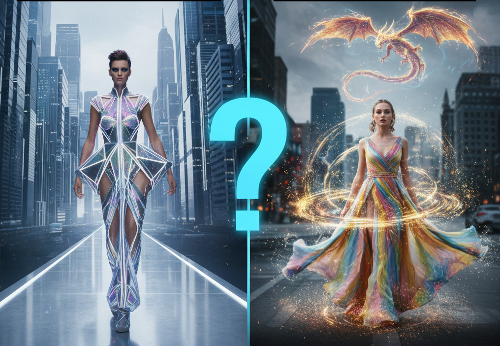 Fashion Shoot with CGI and VFX
