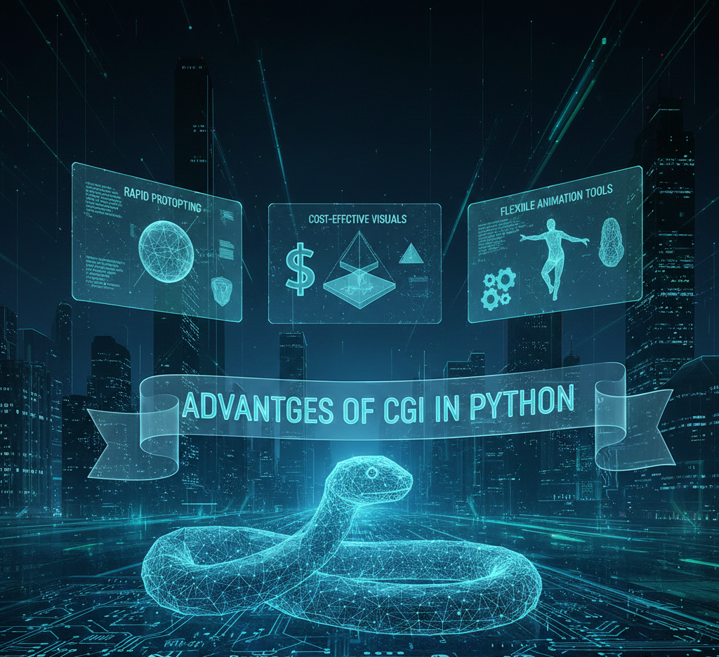 Advantages of CGI in Python