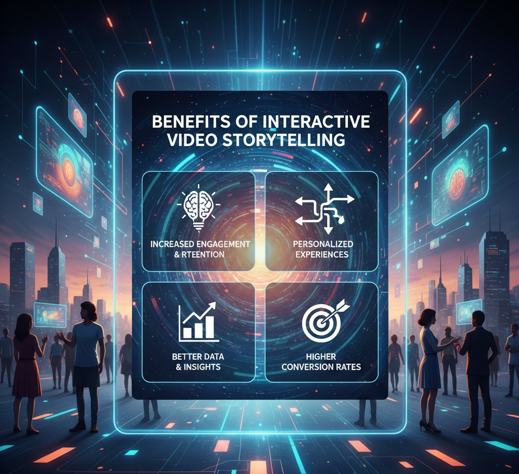 Benefits of Interactive videos storytelling