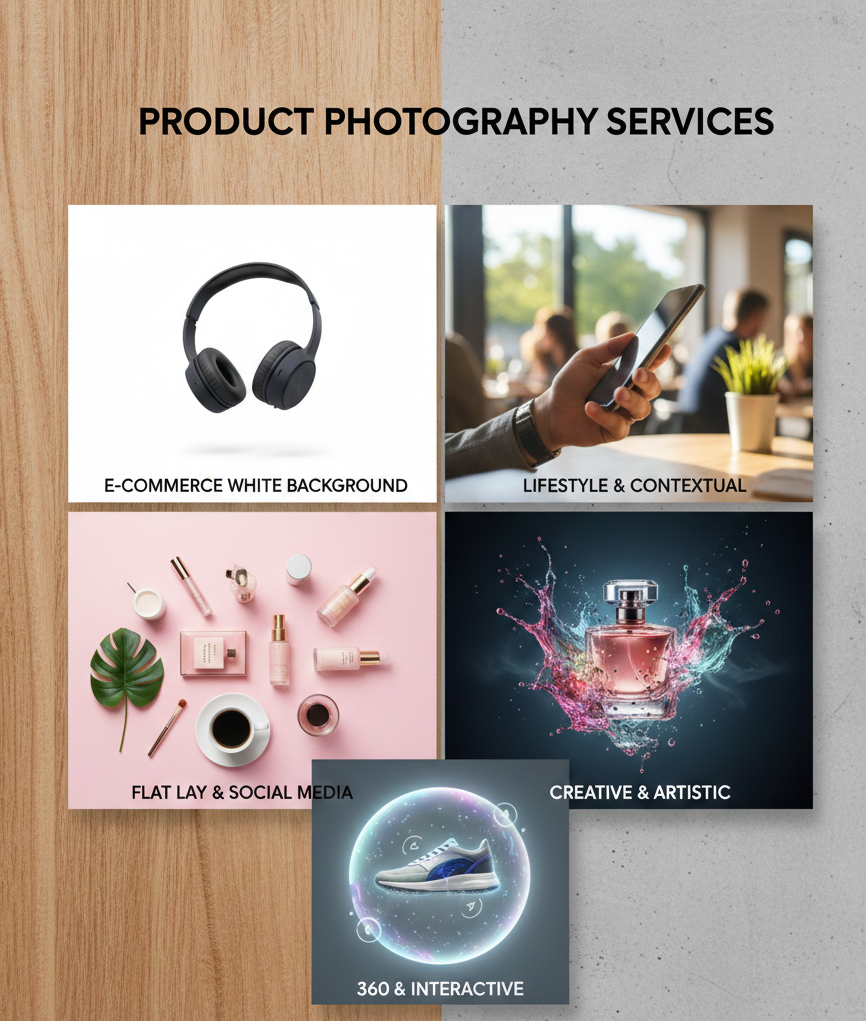 Types of Product Photography Services 