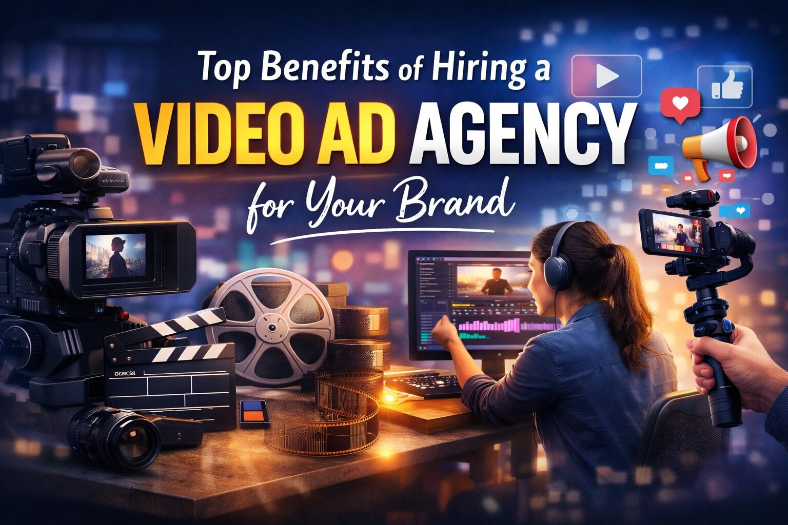 Top Benefits of Hiring a Video Ad Agency for Your Brand