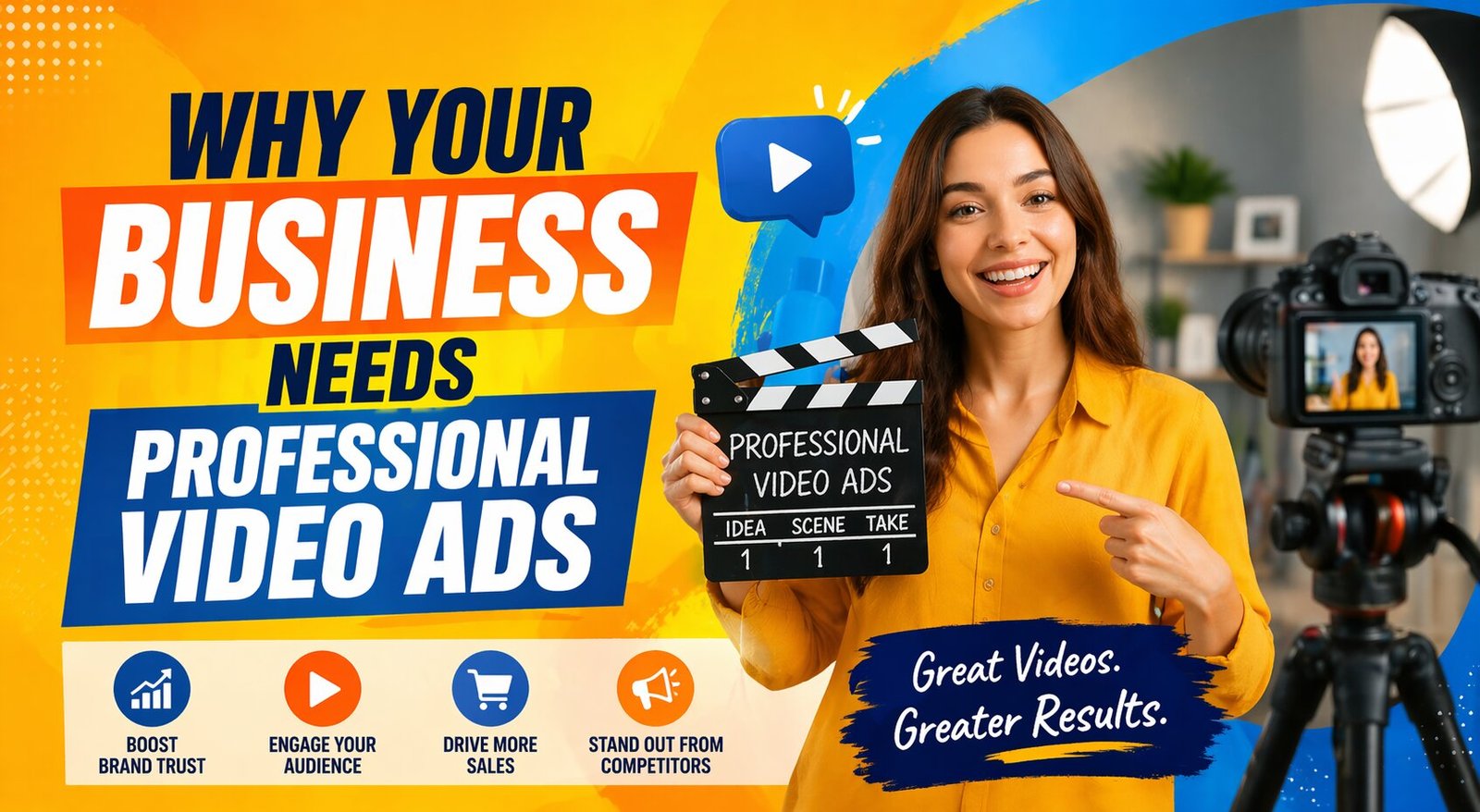 Why Your Business Needs Professional Video Ads