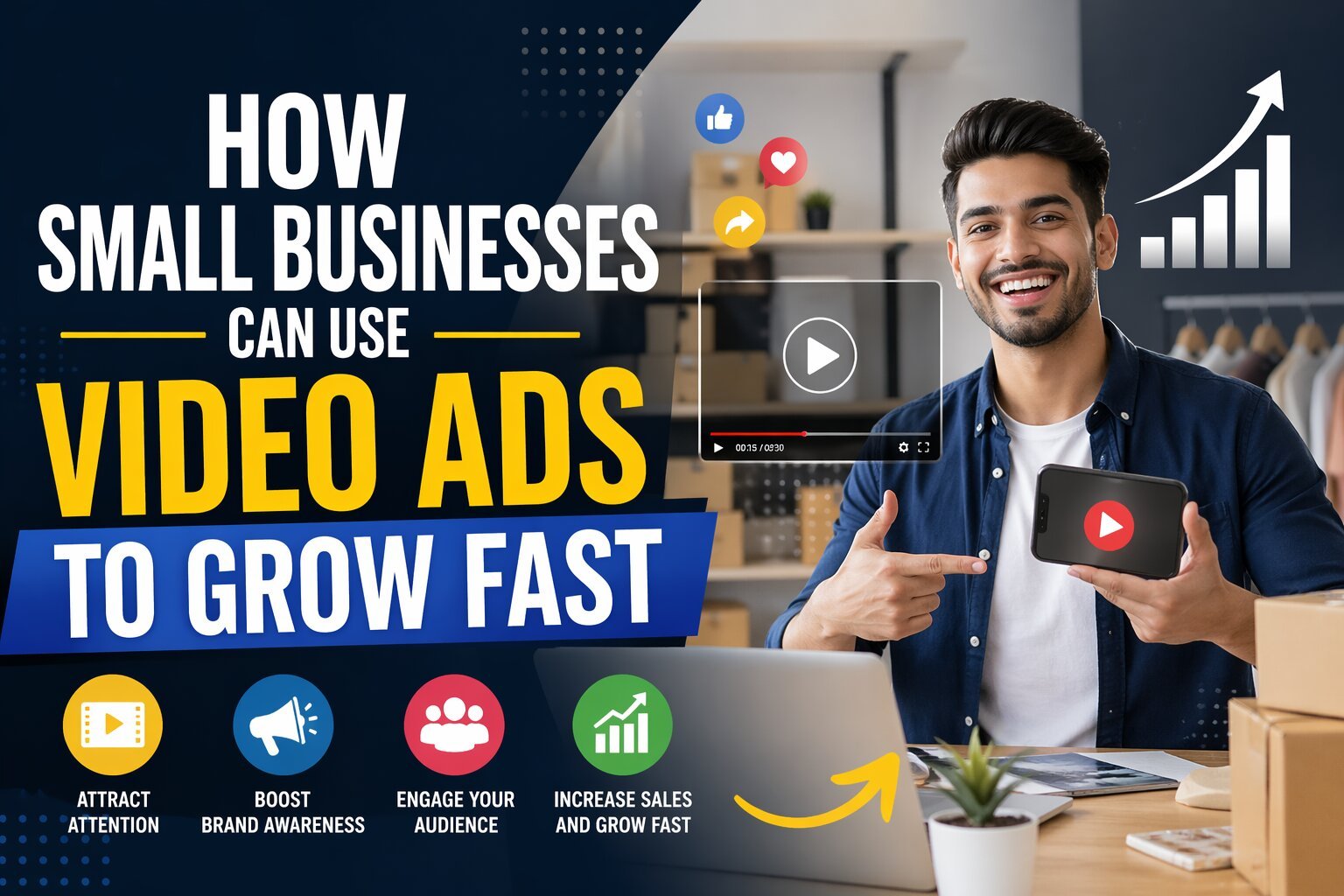 How Small Businesses Can Use Video Ads to Grow Fast