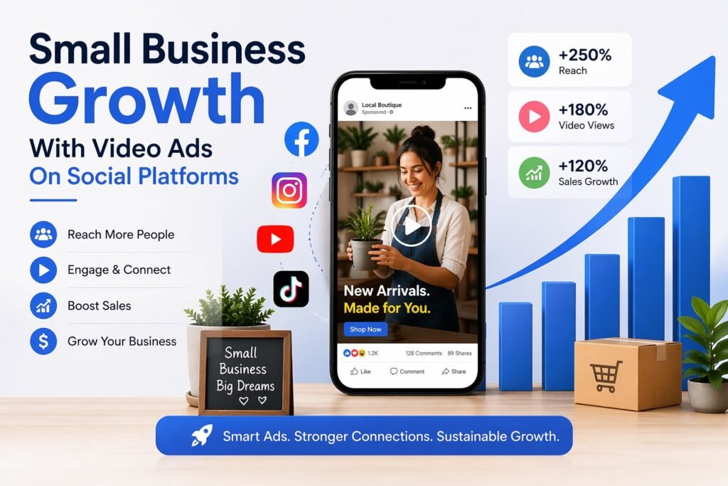 Small Business Growth With Video Ads On Social Platforms