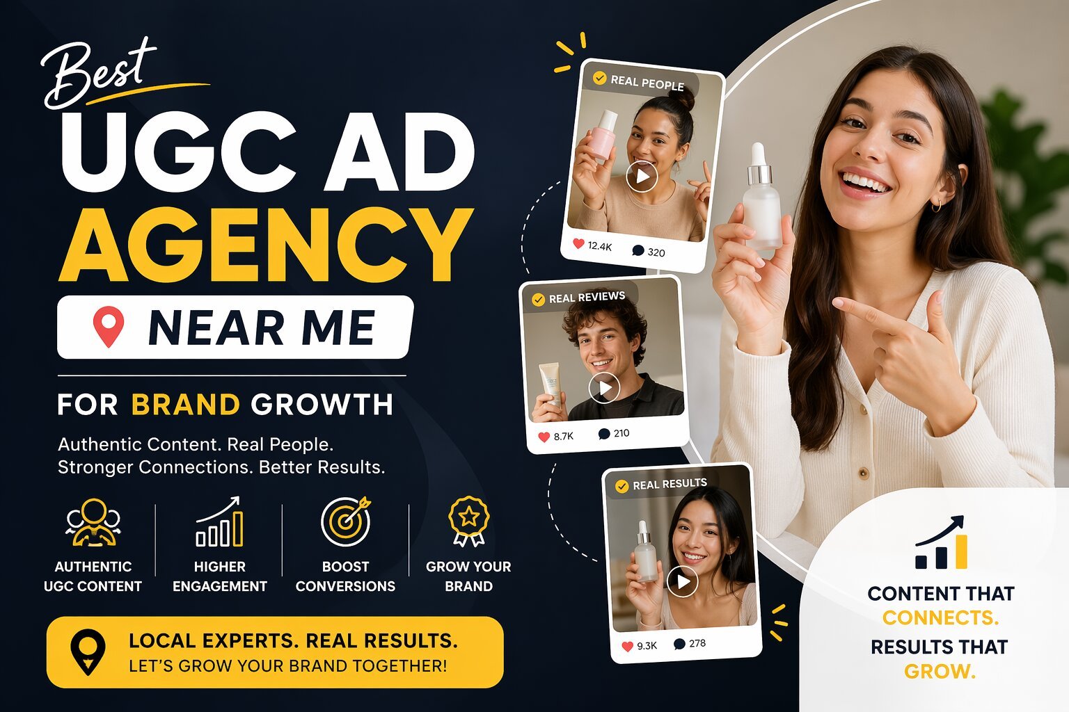 Best UGC Ad Agency near Me for Brand Growth