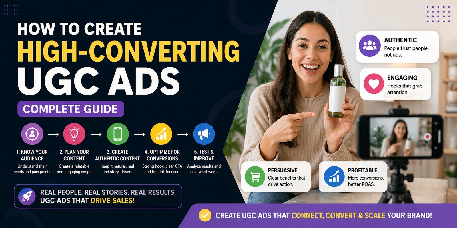 How to Create High-Converting UGC Ads (Complete Guide)