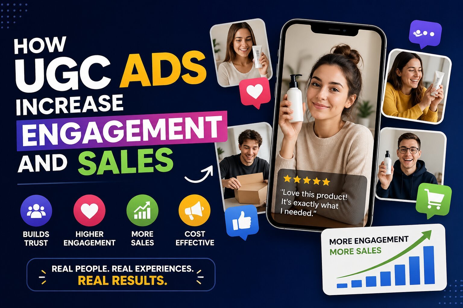 How UGC Ads Increase Engagement and Sales