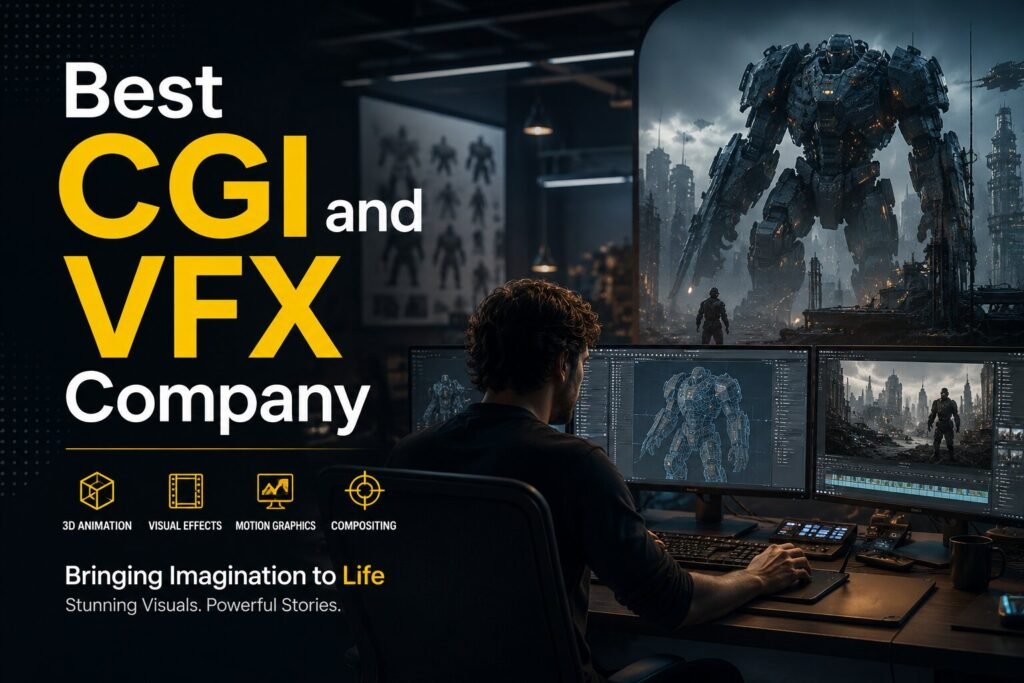 Best CGI and VFX Company for Creative Visual Effects Solutions