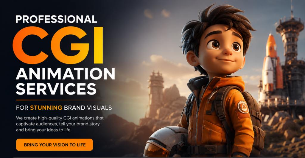 Professional CGI Animation Services for Stunning Brand Visuals