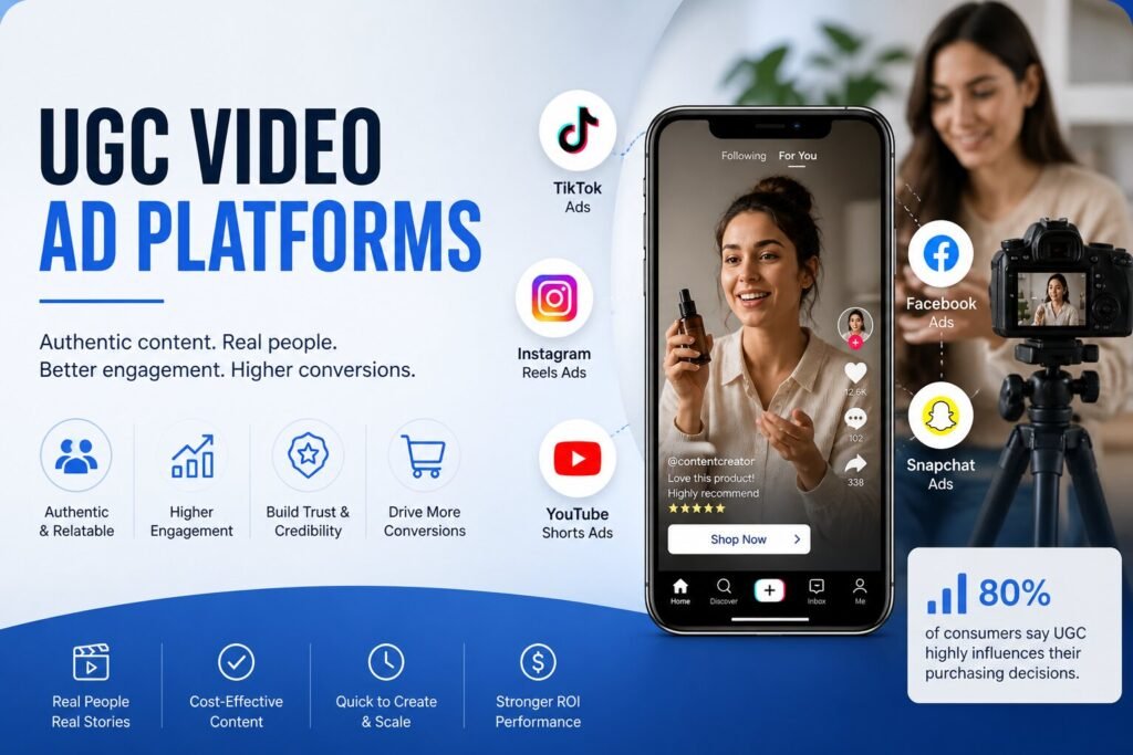 Professional UGC video ad platforms