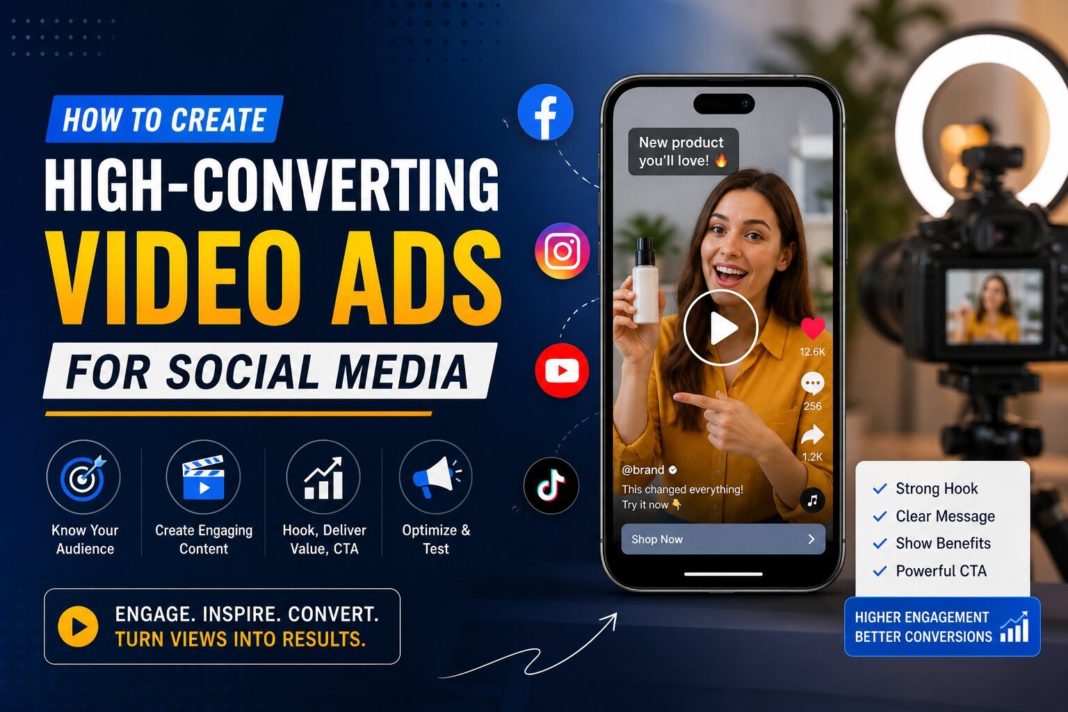 How to Create High-Converting Video Ads for Social Media