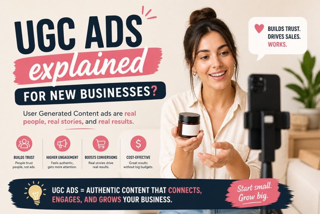 UGC ads explained for new businesses?