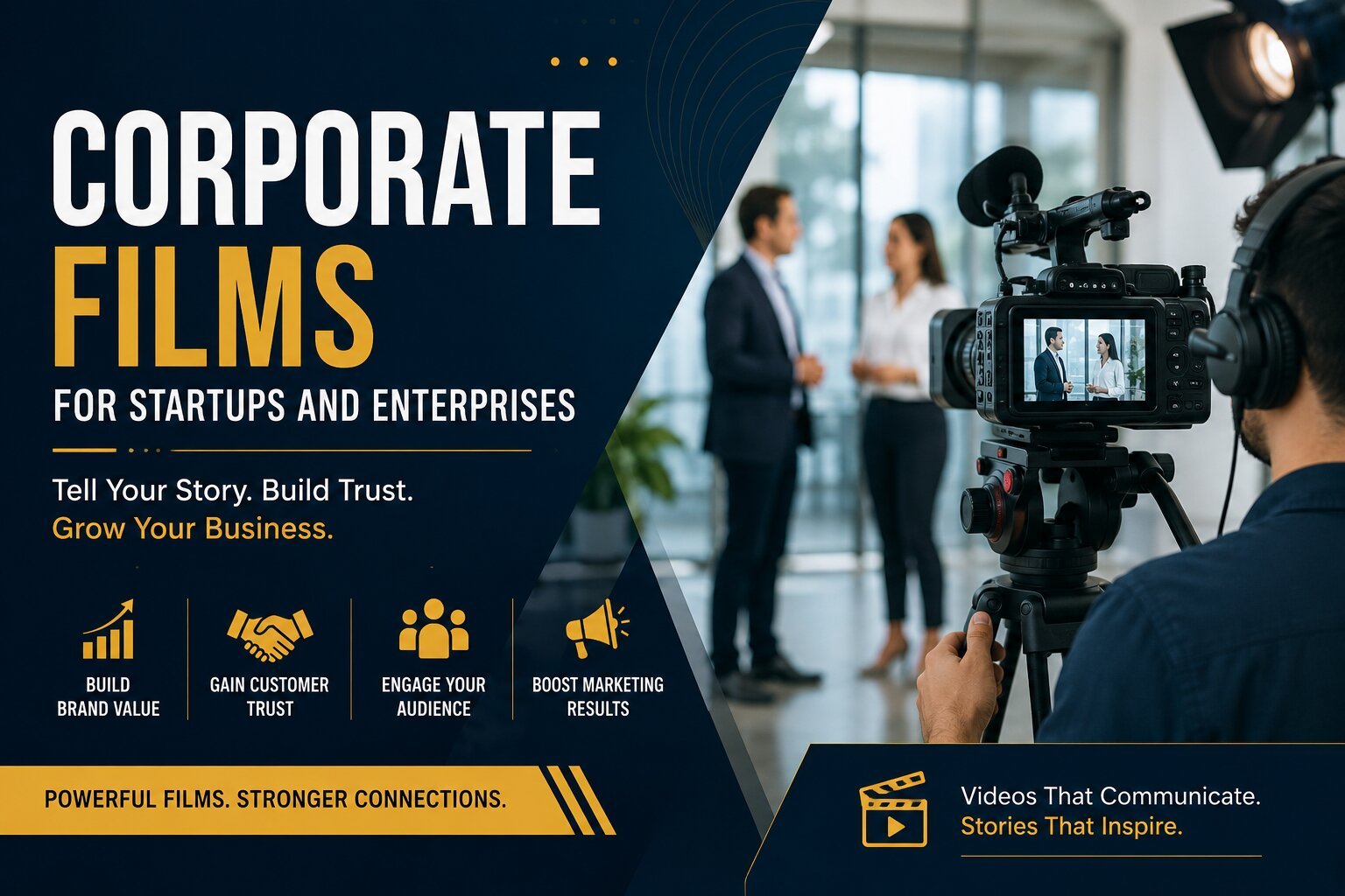 Corporate Films for Startups and Enterprises