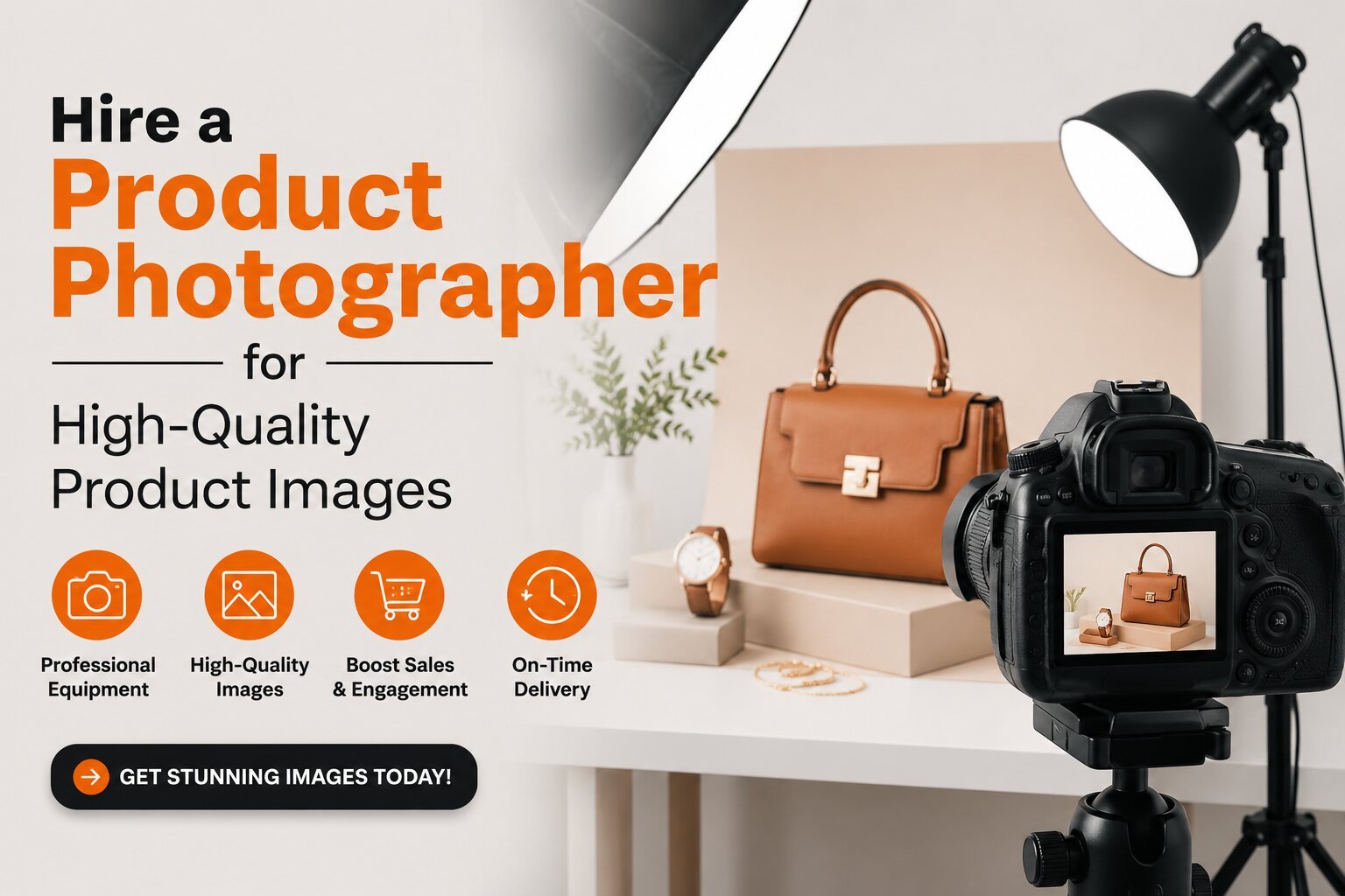 Hire a Product Photographer for High-Quality Product Images