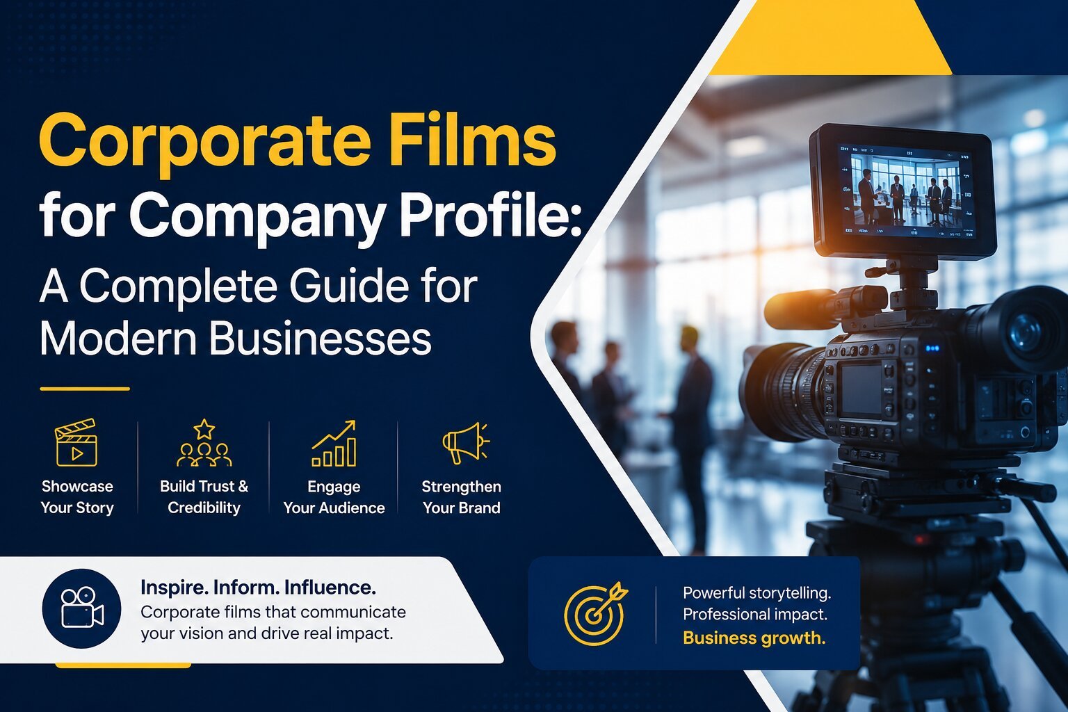 Corporate Films for Company Profile: A Complete Guide for Modern Businesses