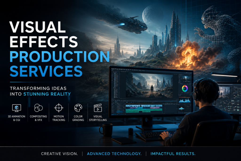 Visual Effects Production Services: Transforming Creative Ideas into Stunning Reality