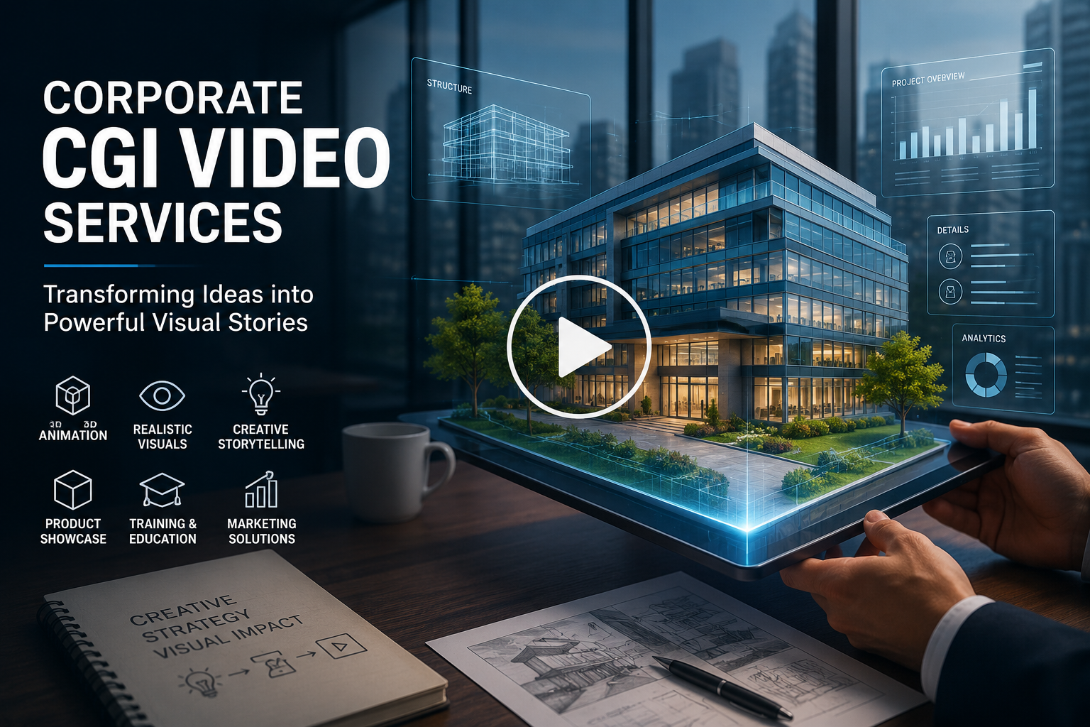 Corporate CGI video services: The Future of Business Visual Storytelling