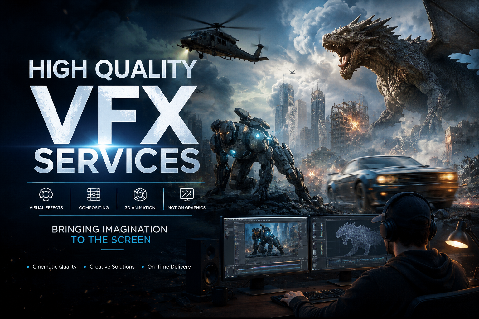 High Quality VFX Services