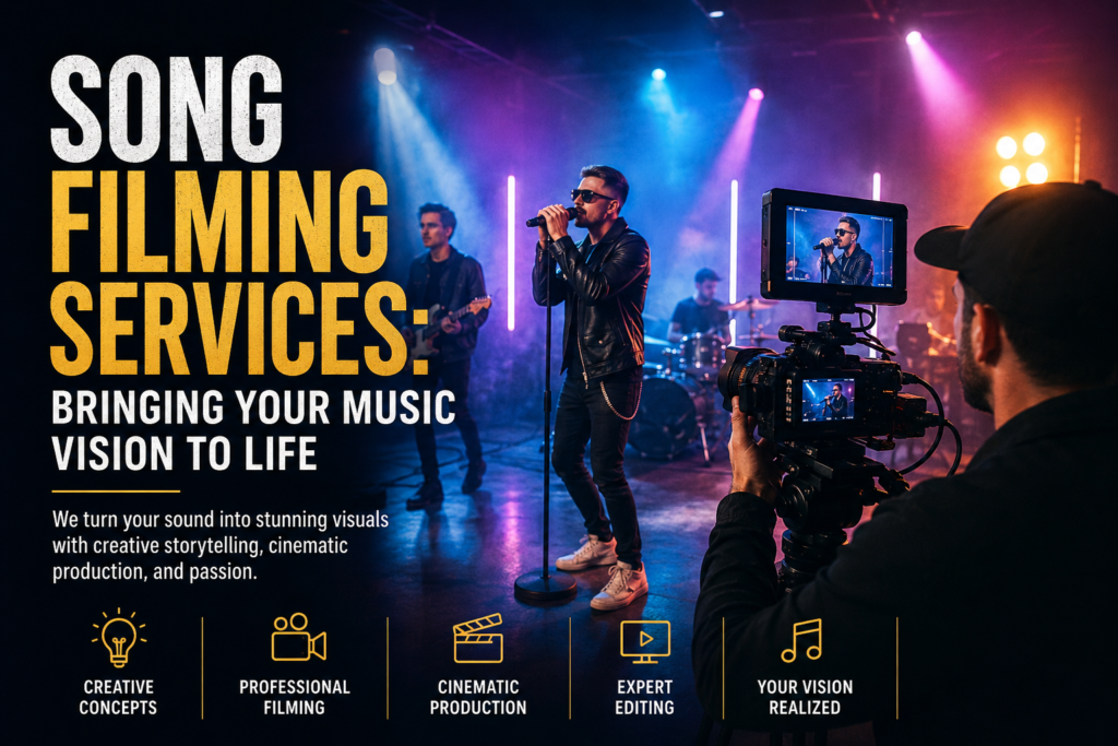 Song Filming Services: Bringing Your Music Vision to Life