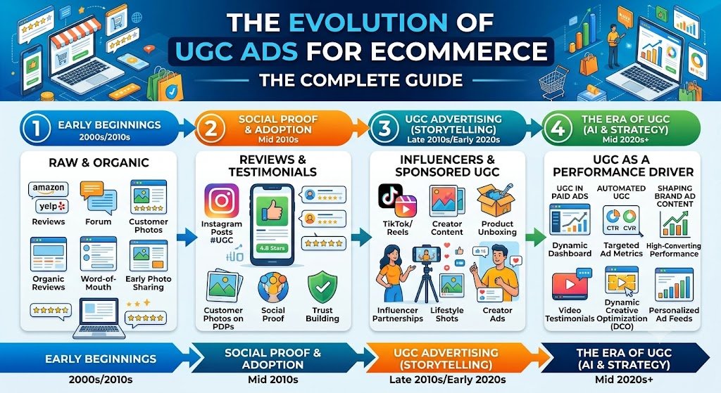 The Evolution of UGC Ads for Ecommerce: The Complete Guide 