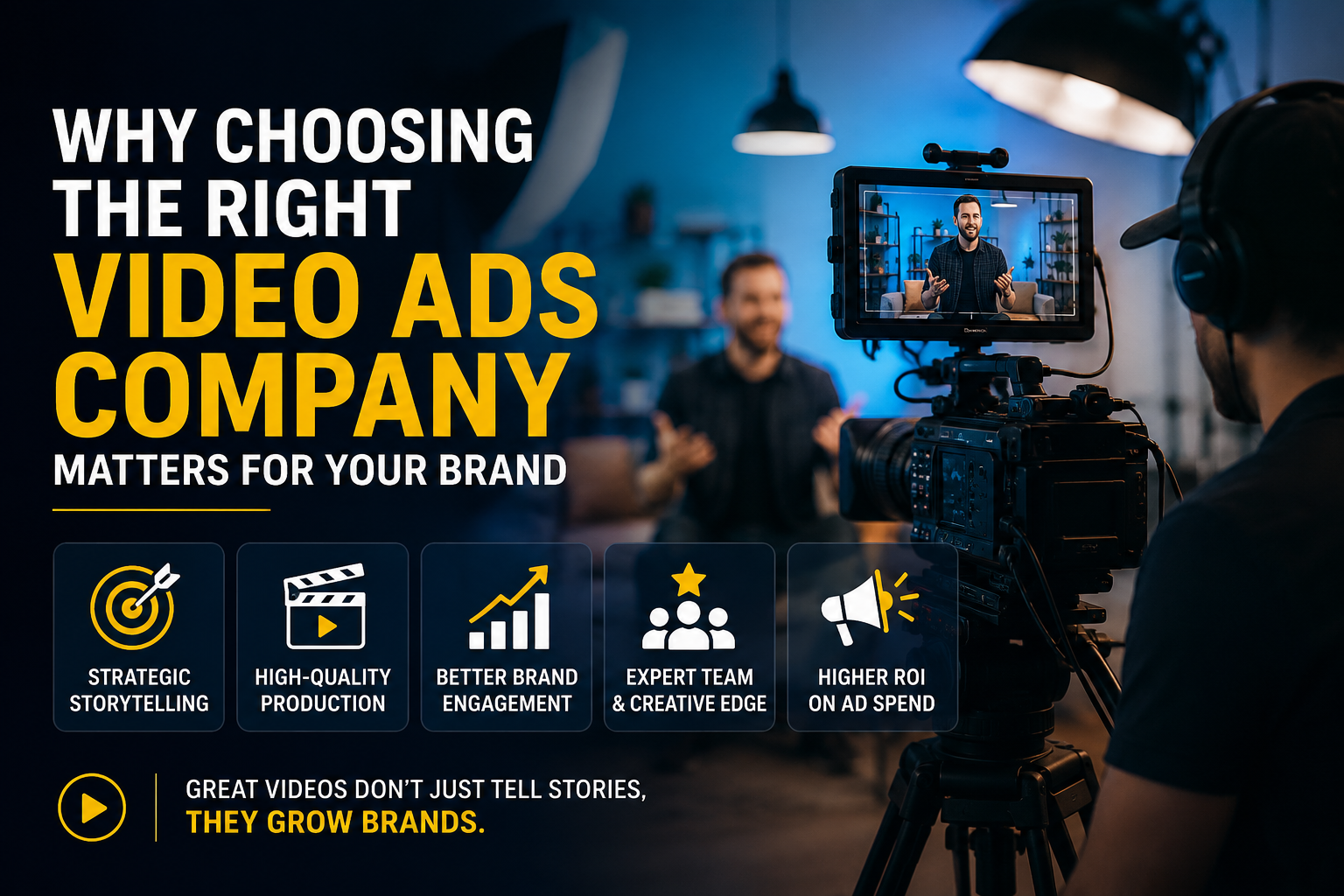 Why Choosing the Right Video Ads Company Matters for Your Brand
