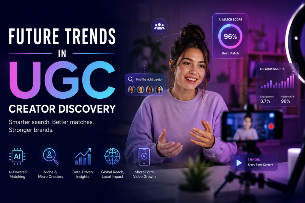 Future Trends in UGC Creator Discovery