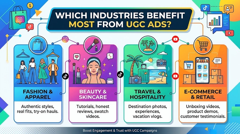Which Industries Benefit Most from UGC Ads?
