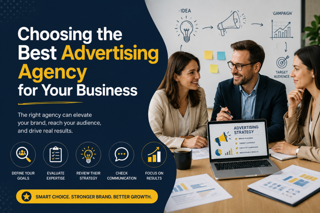 Choosing the Best Advertising Agency for Your Business: The Ultimate Guide