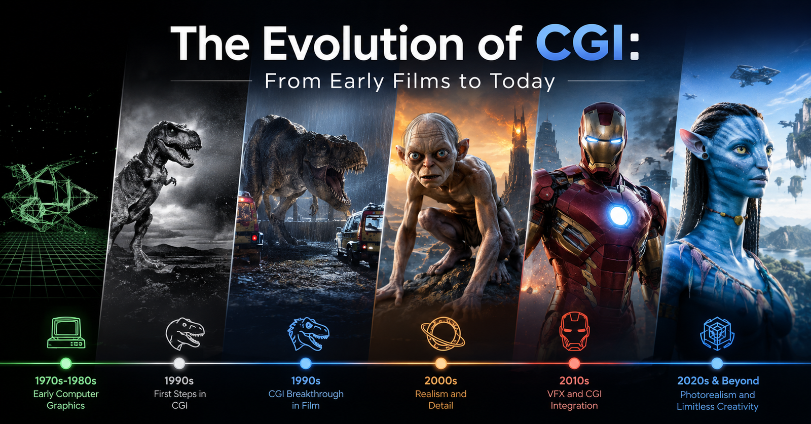 The Evolution of CGI: From Early Films to Today